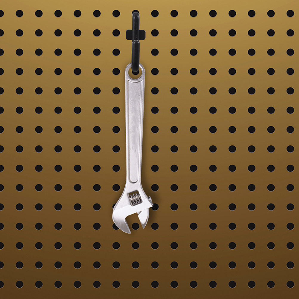 Workshop Tools Storage - 10Pcs Pegboard Hooks Plastic Organizer Tool