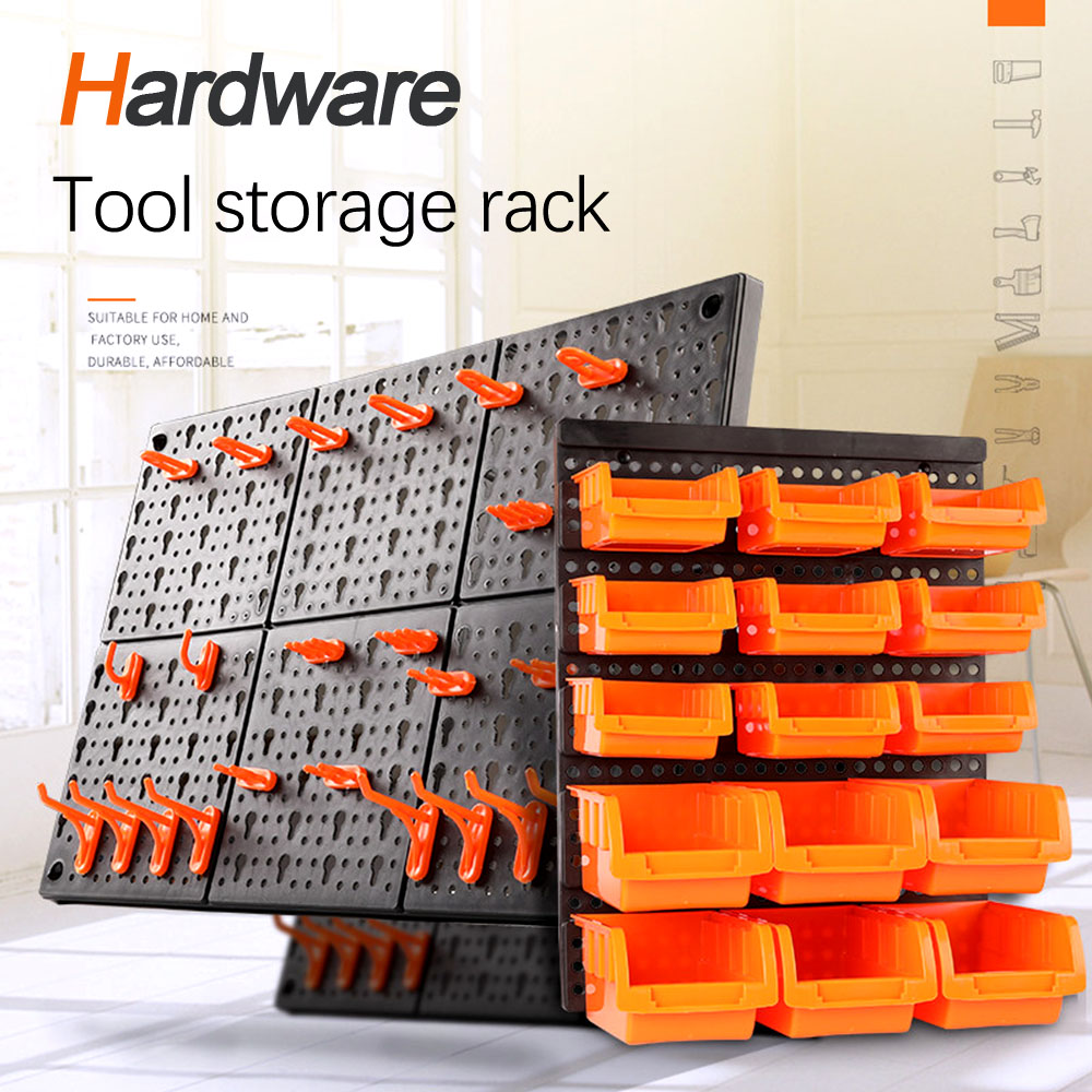 Workshop Tools Hanging - Garage Wall Organization Bins Hanging Wall