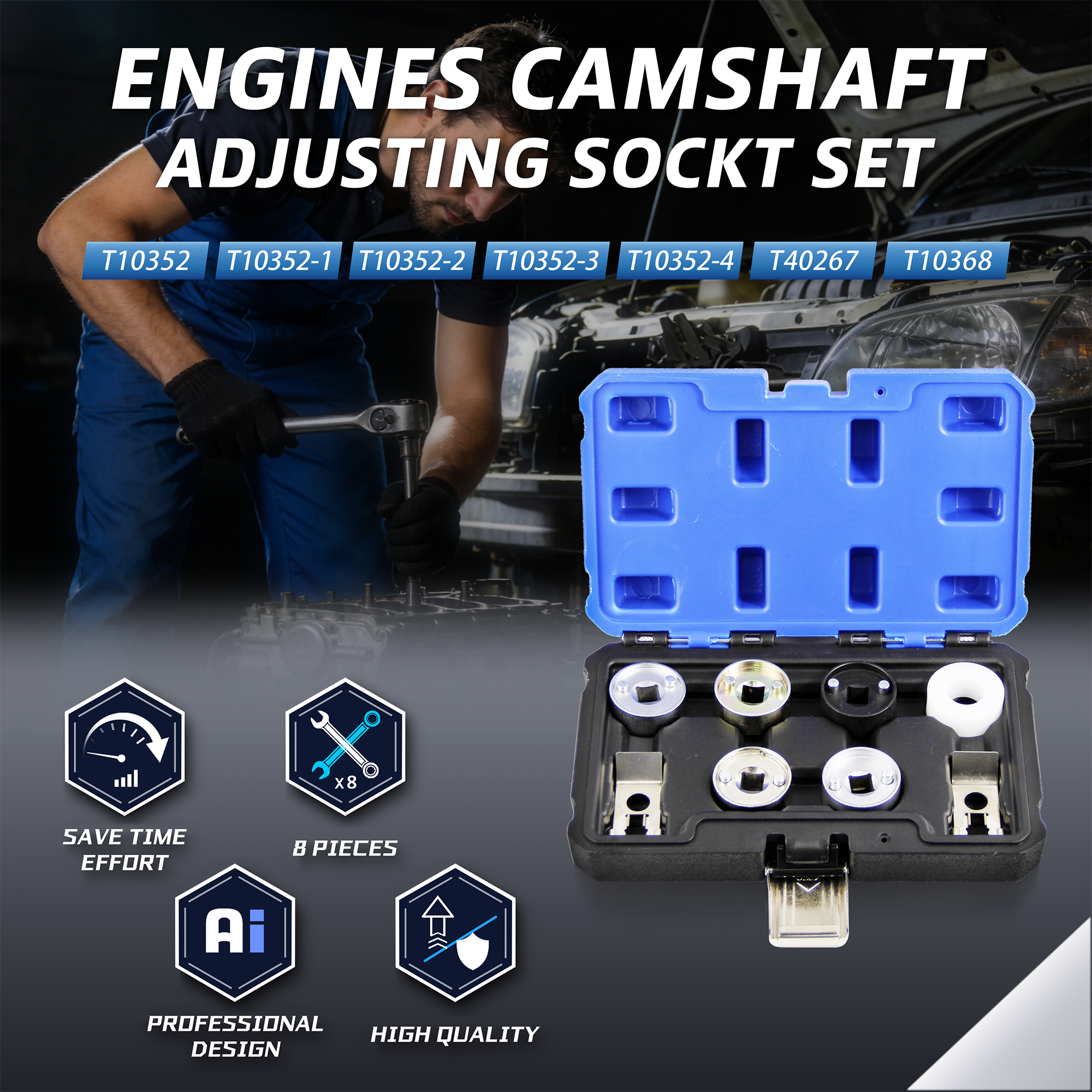 Camshaft Control Valve Socket  – обзор и цена Maintenance Workshop Tools