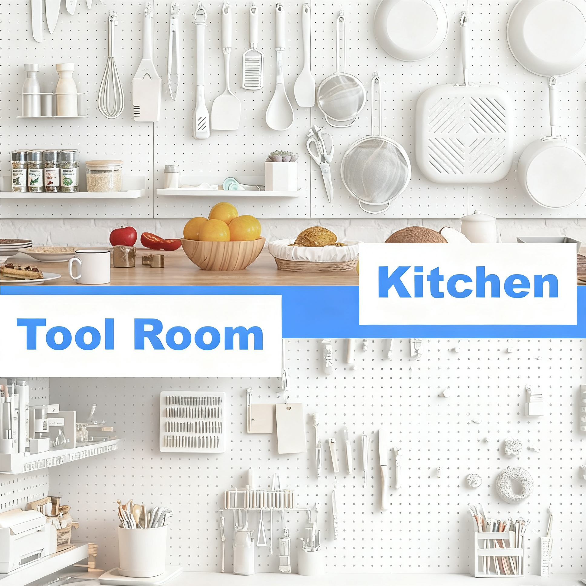 Metal Pegboard, 2 Panels + 24  – обзор и цена Workshop Tools Hanger