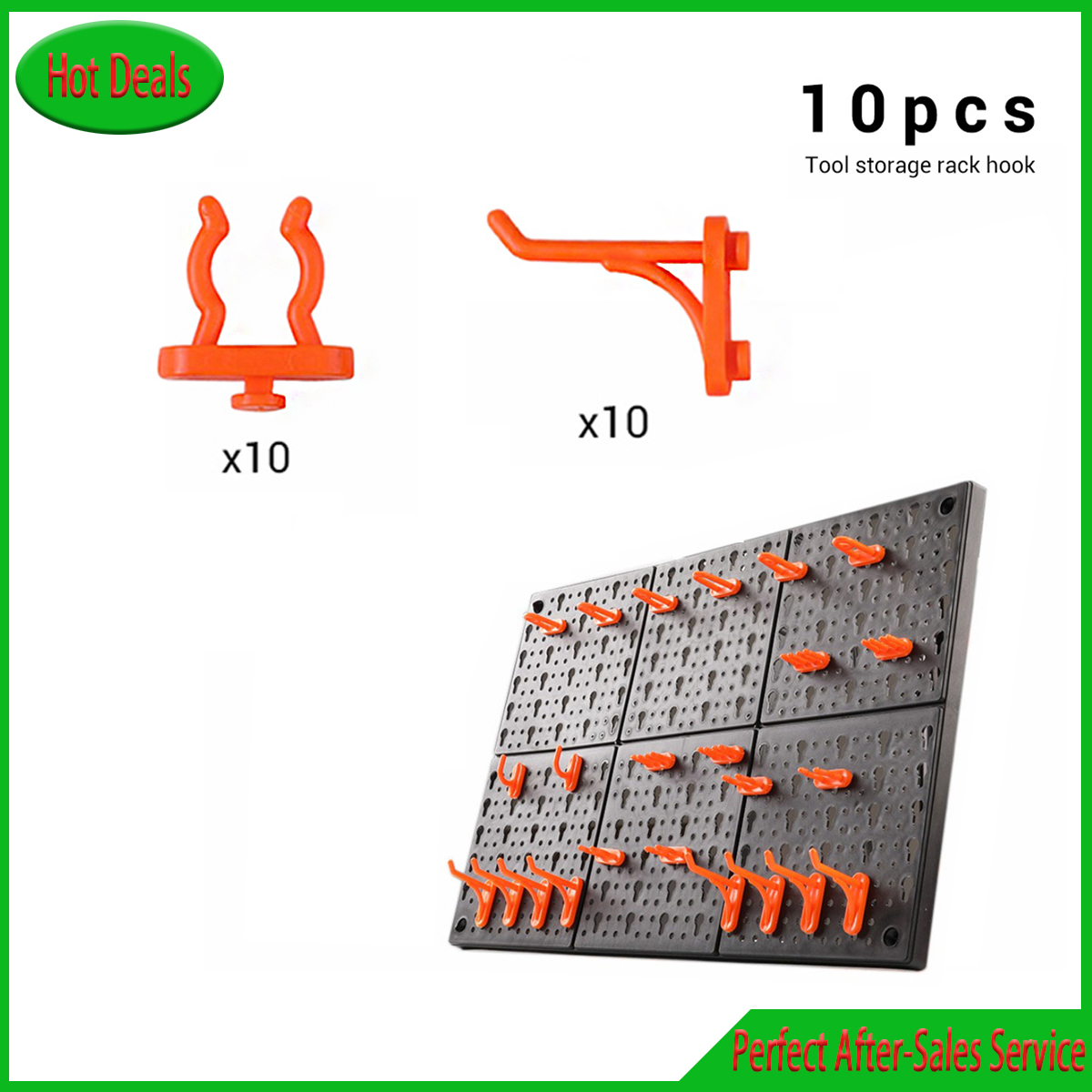 10PCS Hardware Tool Hook Wall- – обзор и цена Workshop Tools Hanging