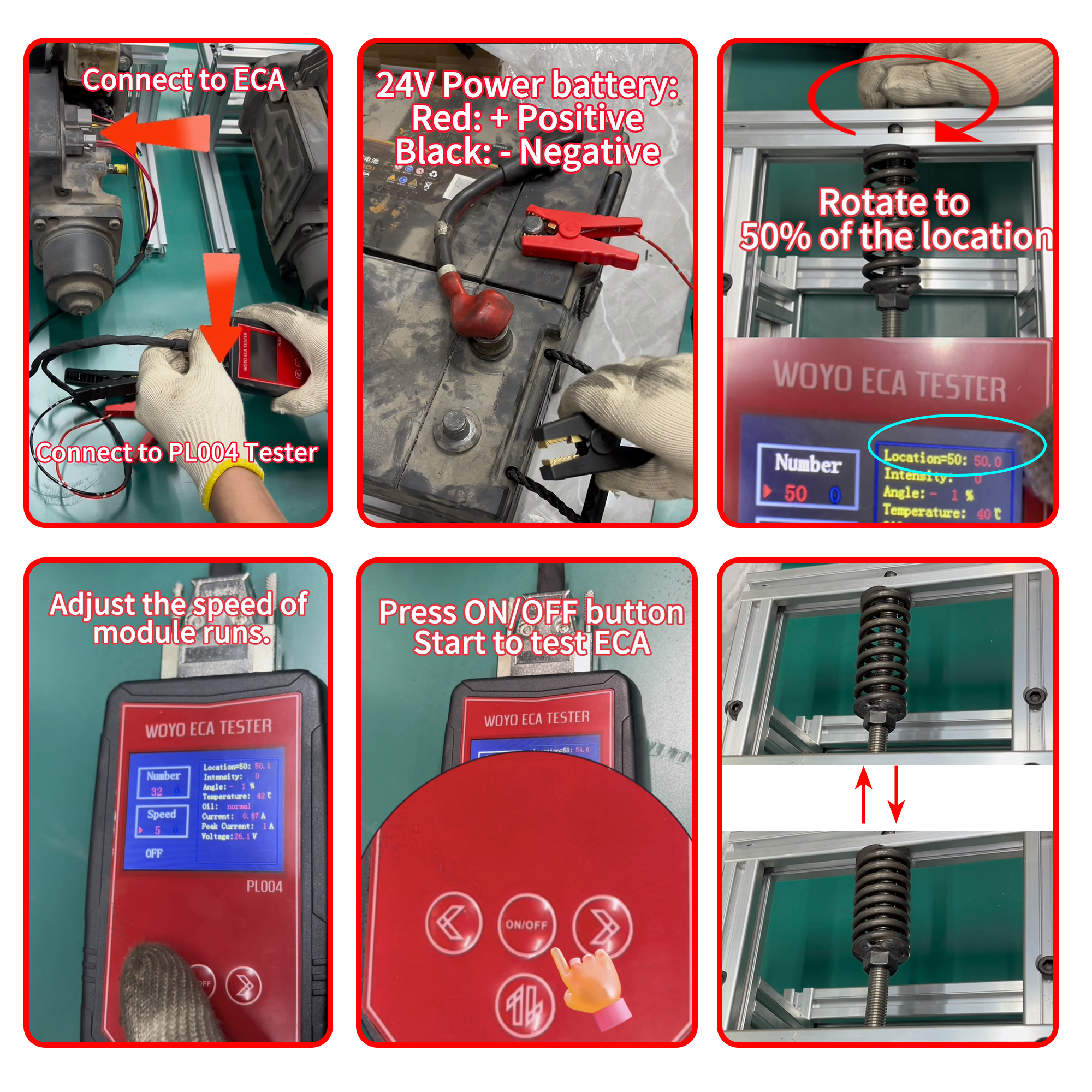 WOYO PL004 ECA Tester for Scan – обзор и цена Workshop Tools Bench