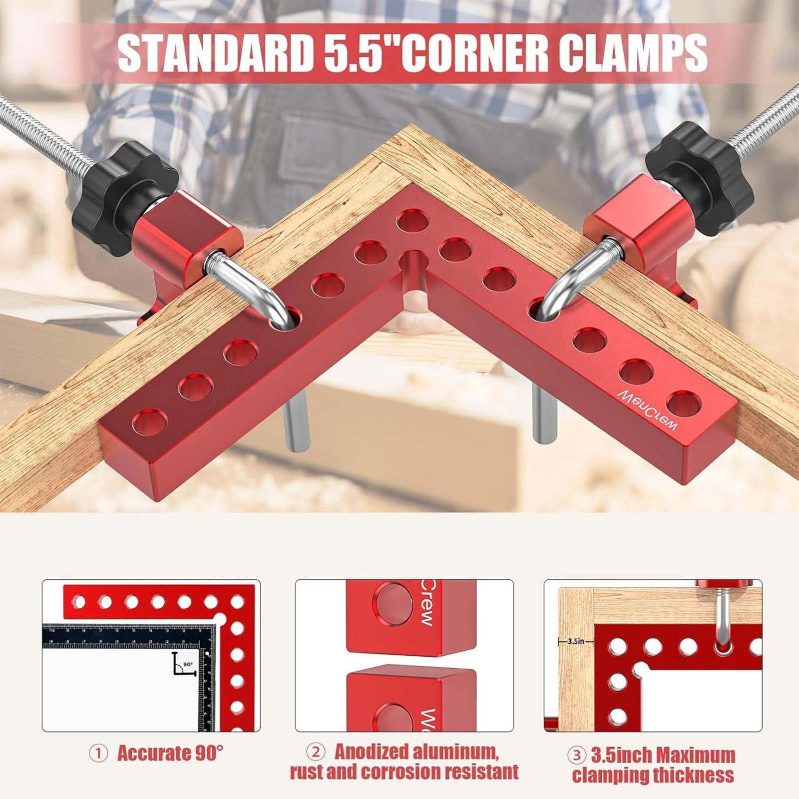 Corner Clamps for Woodworking  – обзор и цена Angle Clamp 90