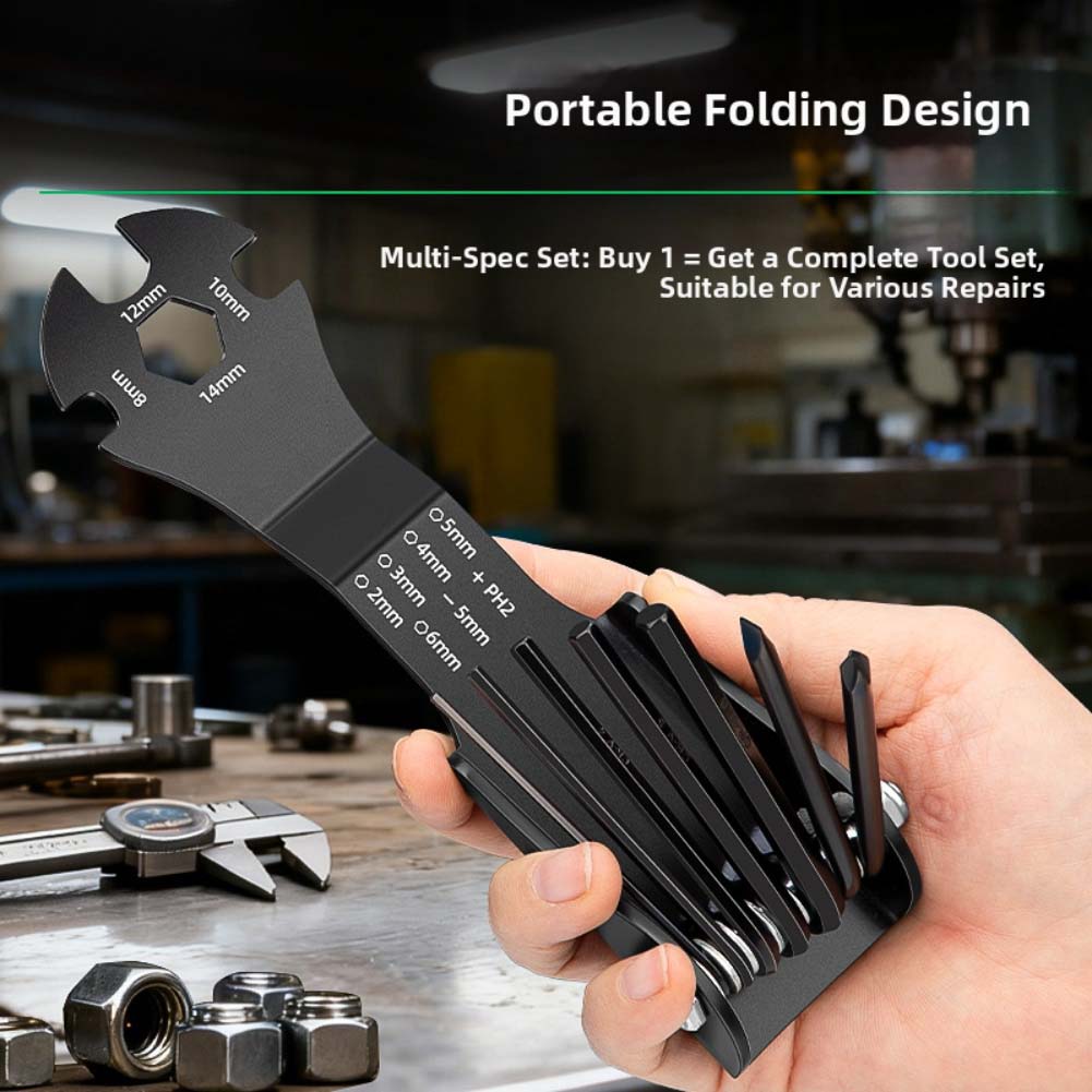 1pc Multi-functional Folding H – обзор и цена Workshop Hand Tools And Equipment