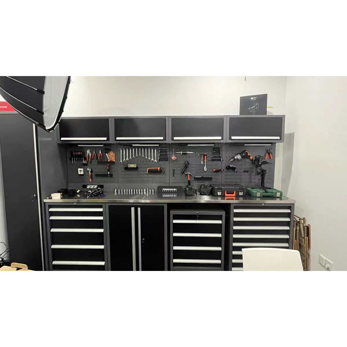 Combined tool cabinet Stainles – обзор и цена Workshop Tools Bench