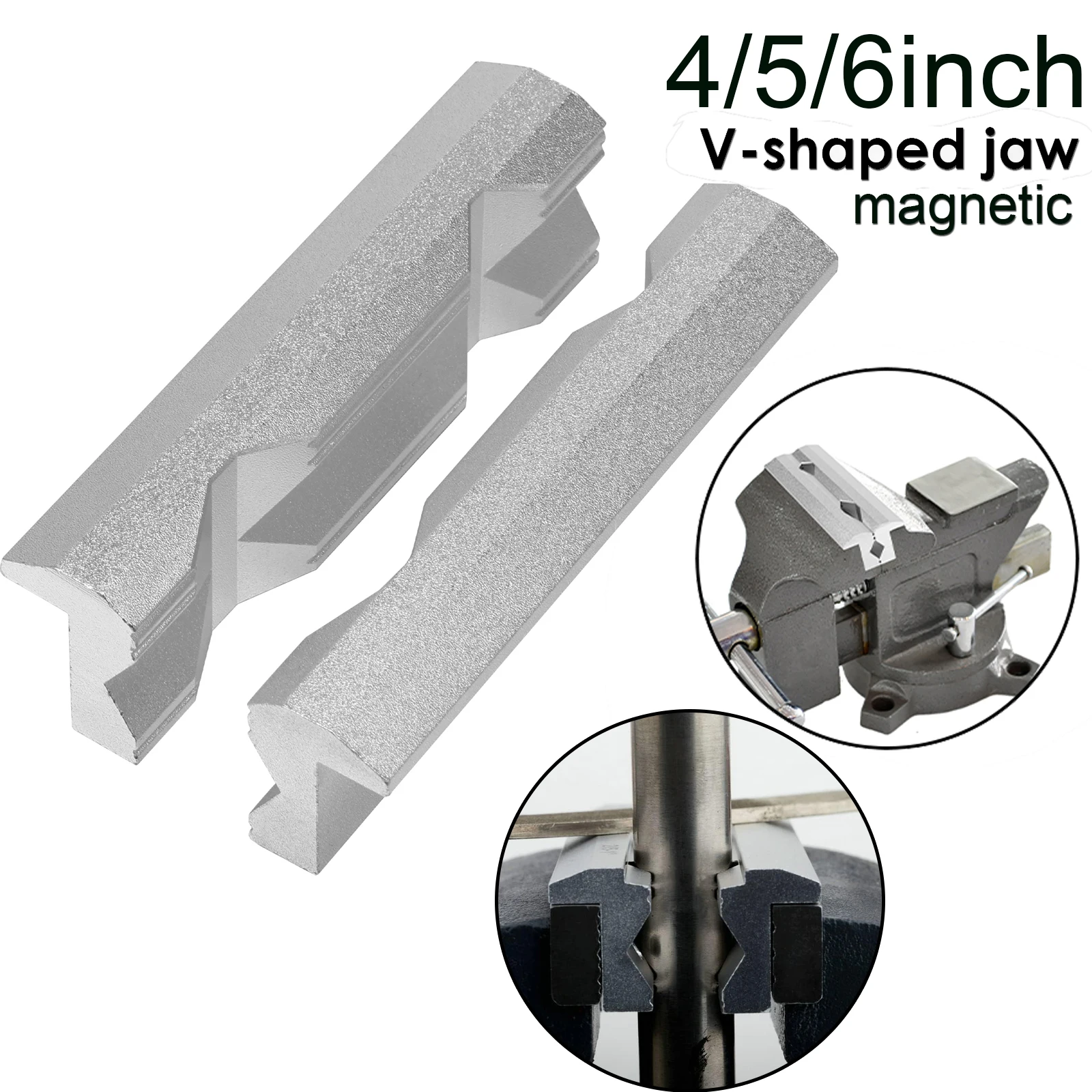 Magnetic Vise Jaws 4/5/6inch V – обзор и цена Workshop Tools Vice
