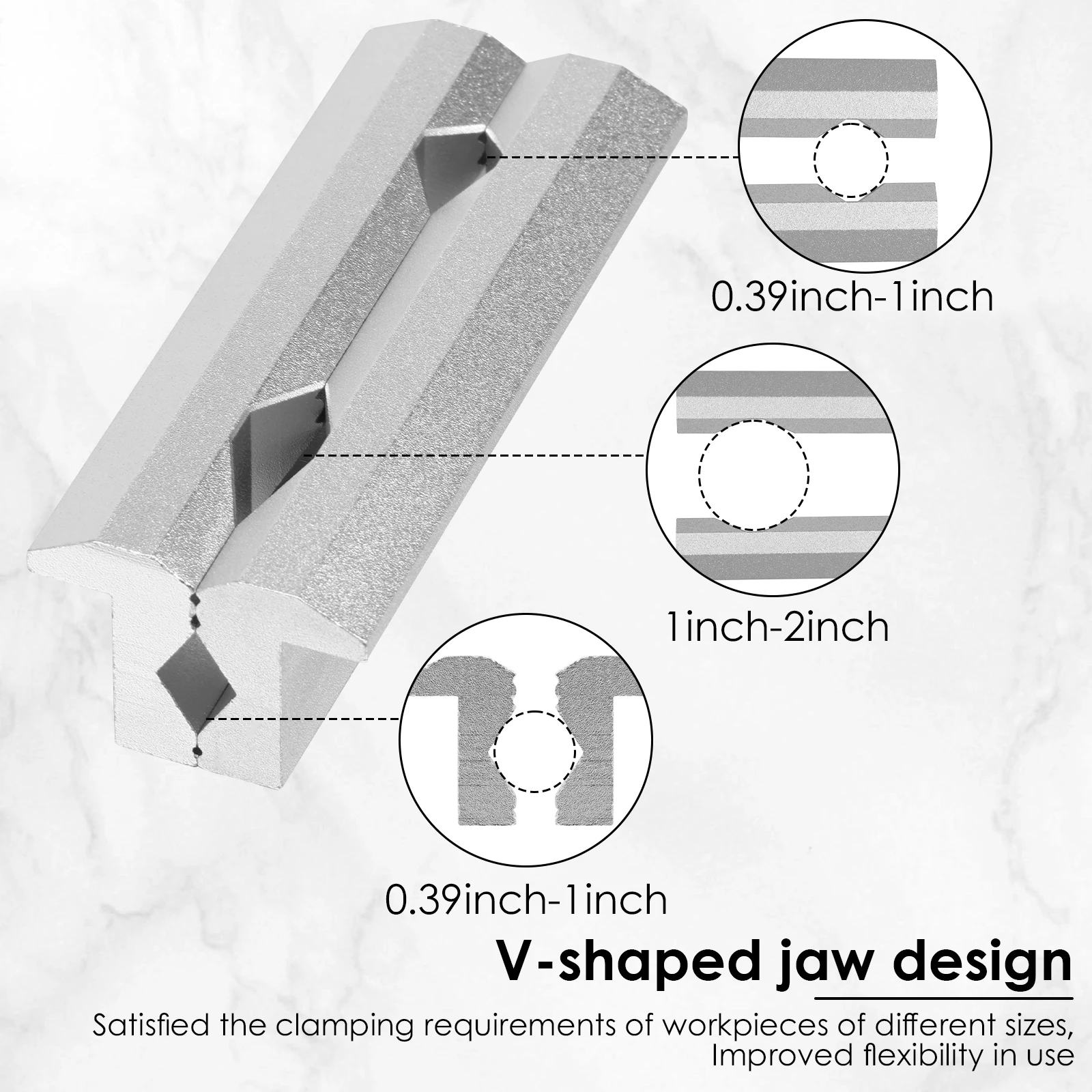 Magnetic Vise Jaws 4/5/6inch V – обзор и цена Workshop Tools Vice