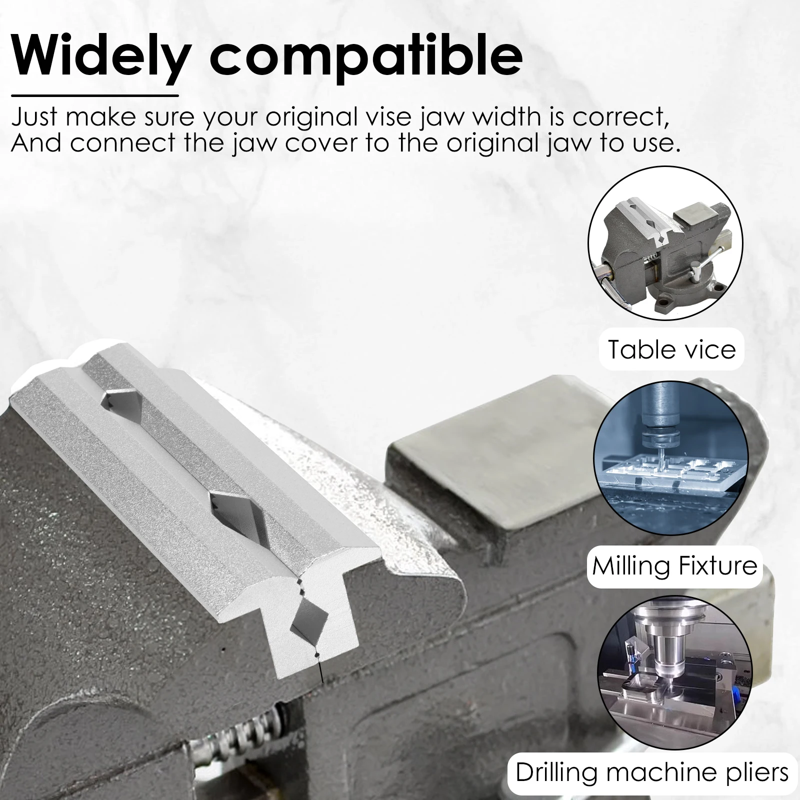 Magnetic Vise Jaws 4/5/6inch V – обзор и цена Workshop Tools Vice