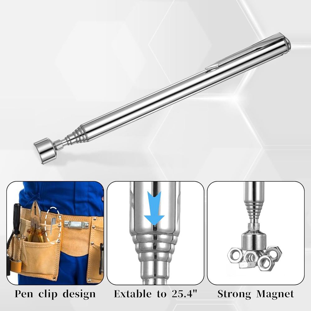 1pc Telescoping Extendable Mag – обзор и цена Hand Tools Maintenance Workshop