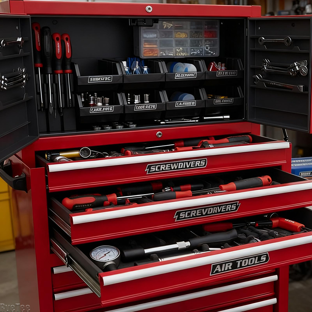12 Pack Magnetic Toolbox Label – обзор и цена Workshop Tools Bench
