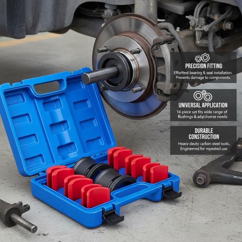 Bushing Driver Tool Set 14 Pcs – обзор и цена Workshop Tools Storage