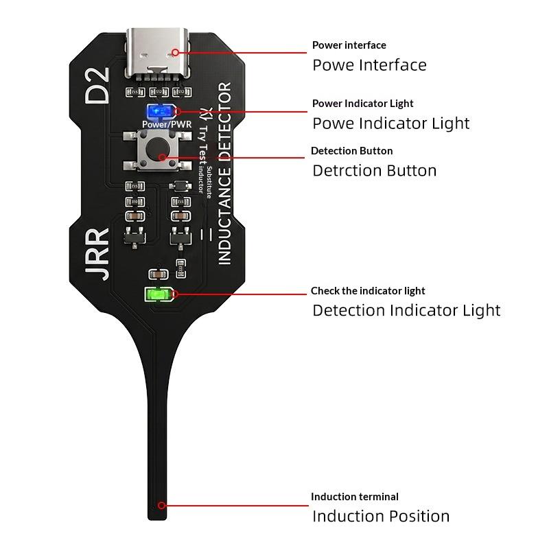 V2.0 Type-C Inductance Tester  – обзор и цена Maintenance Workshop Tools