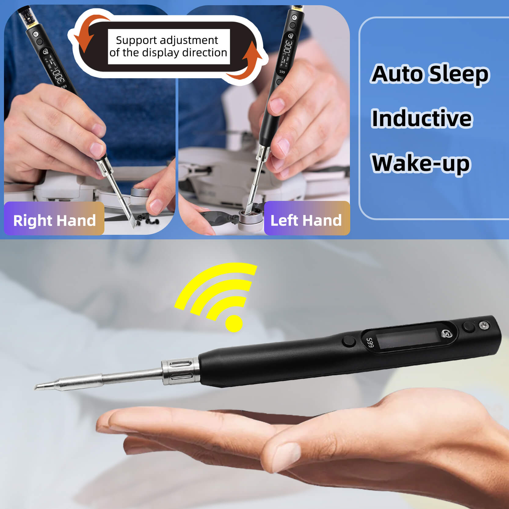 Sequre S99 Soldering Iron Comp – обзор и цена Tools Qc