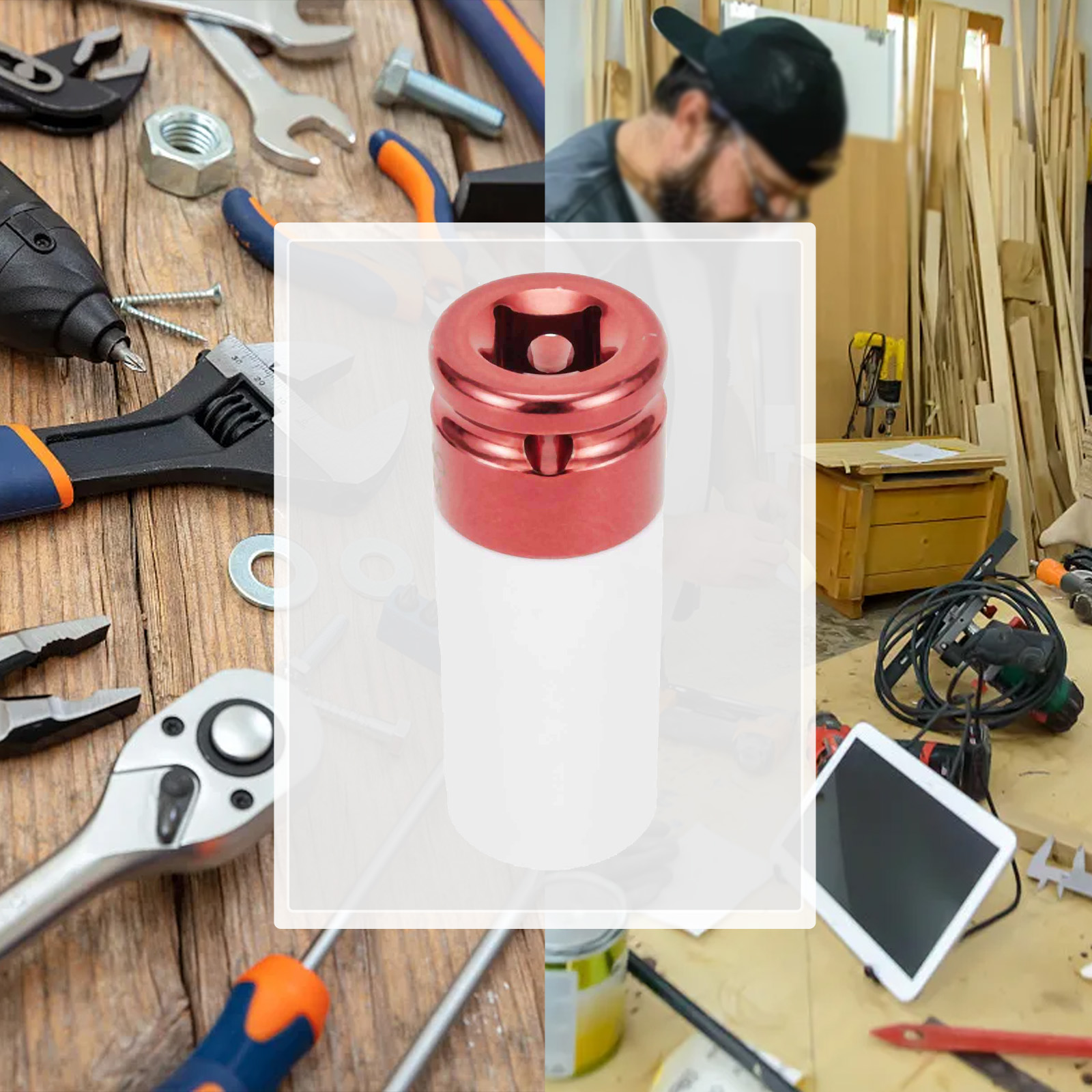 1Pc Metal Socket 17mm 19mm 21m – обзор и цена Workshop Hand Tools And Equipment