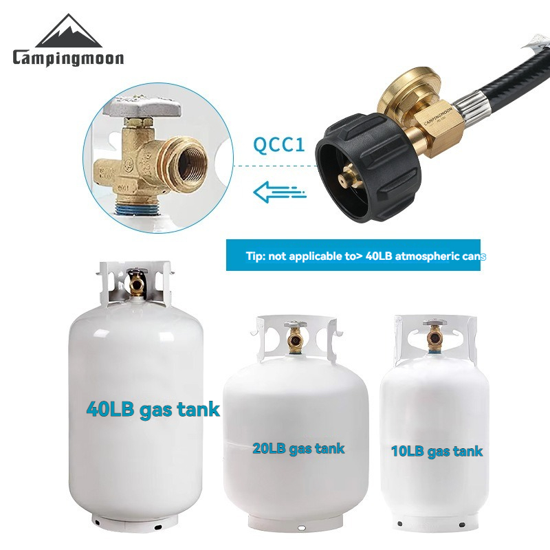 CAMPINGMOON QCC to Propane Ext – обзор и цена Tools Qcc