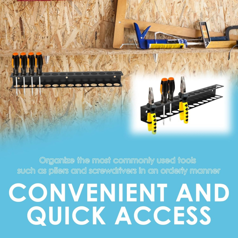 14Wall-mounted anti-rust tool  – обзор и цена Workshop Tools Storage