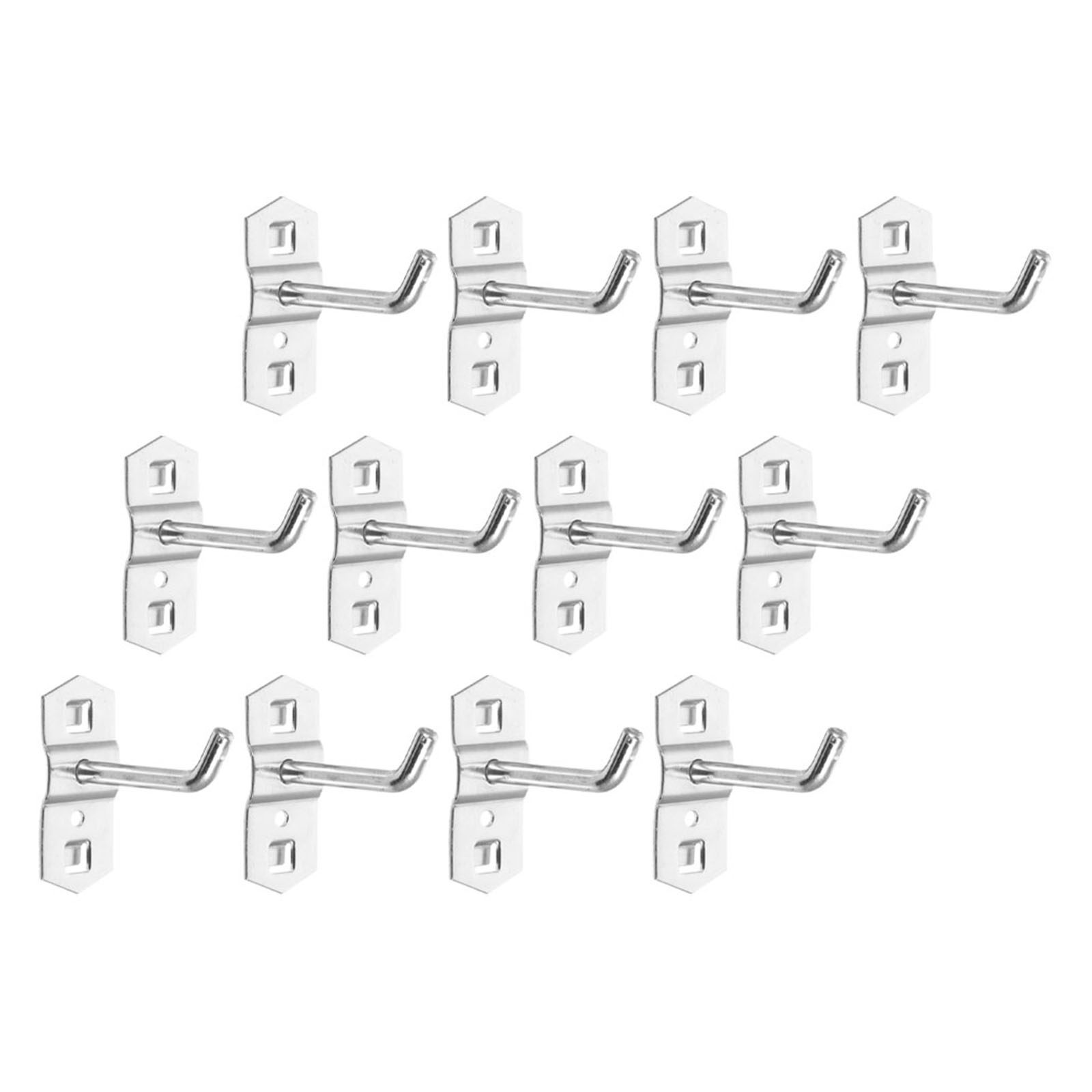 12Pcs Metal Single Slant Pegbo – обзор и цена Workshop Tools Hanging