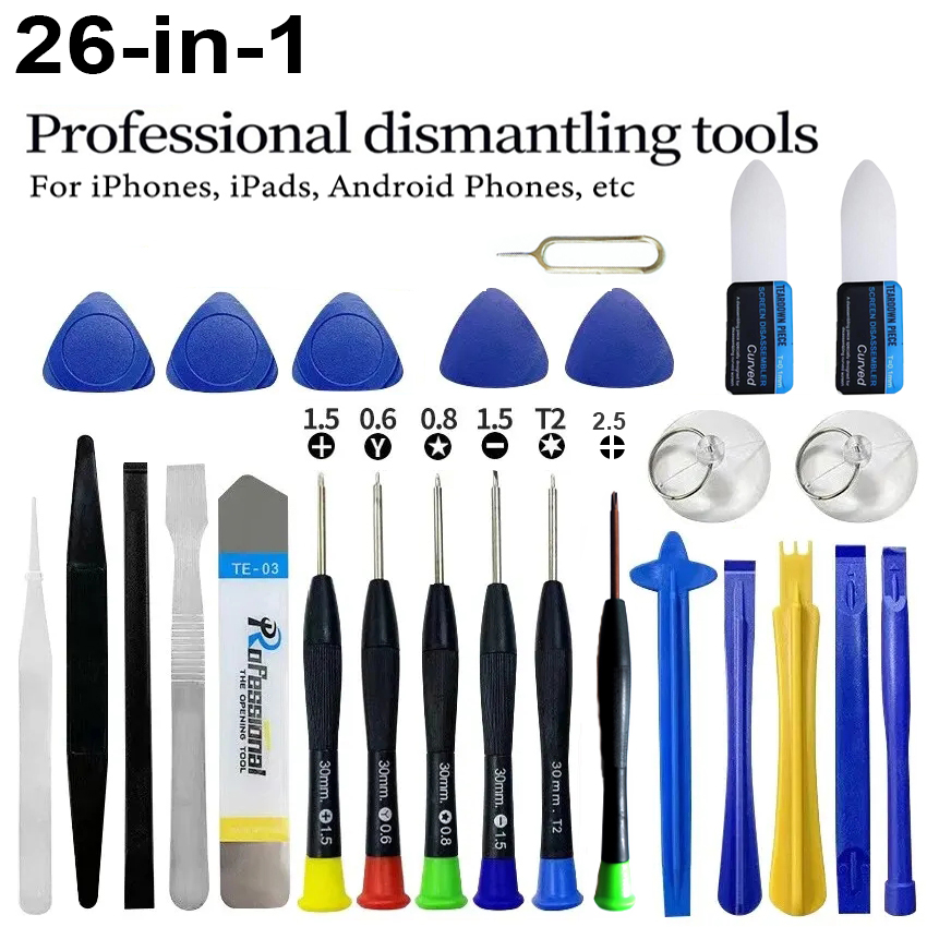 26 in 1 Phone Repair Tool Set  – обзор и цена Tools Xiaomi