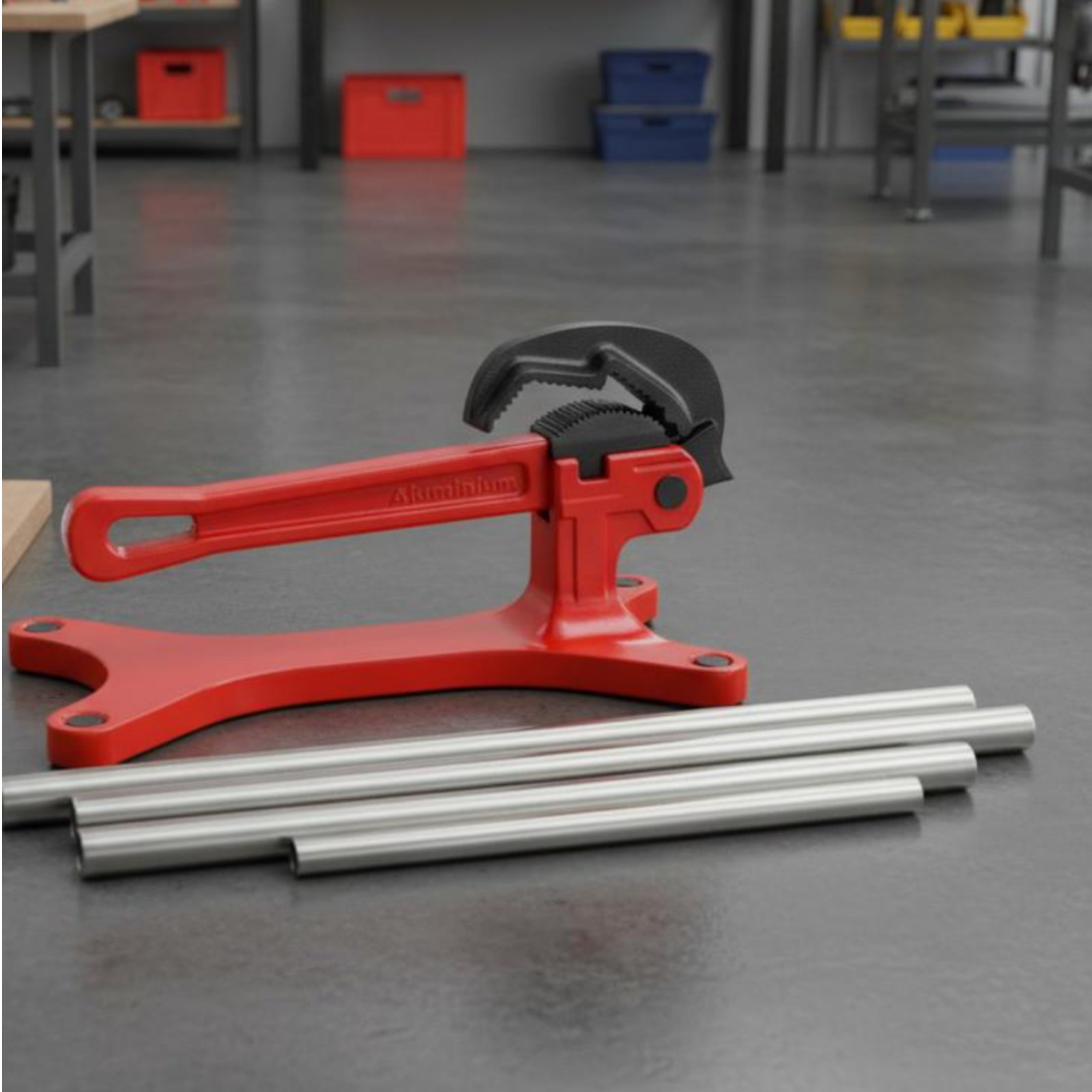 Yoke Pipe Vise Sturdy-Duty Por – обзор и цена Tool Workshop