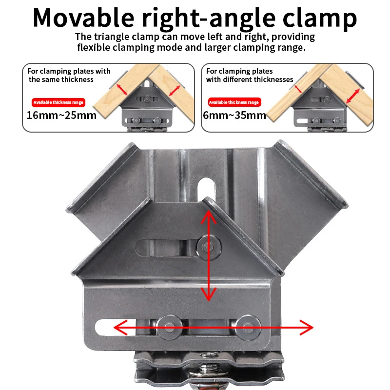 Stainless steel open/closed an – обзор и цена Angle Clamp 90