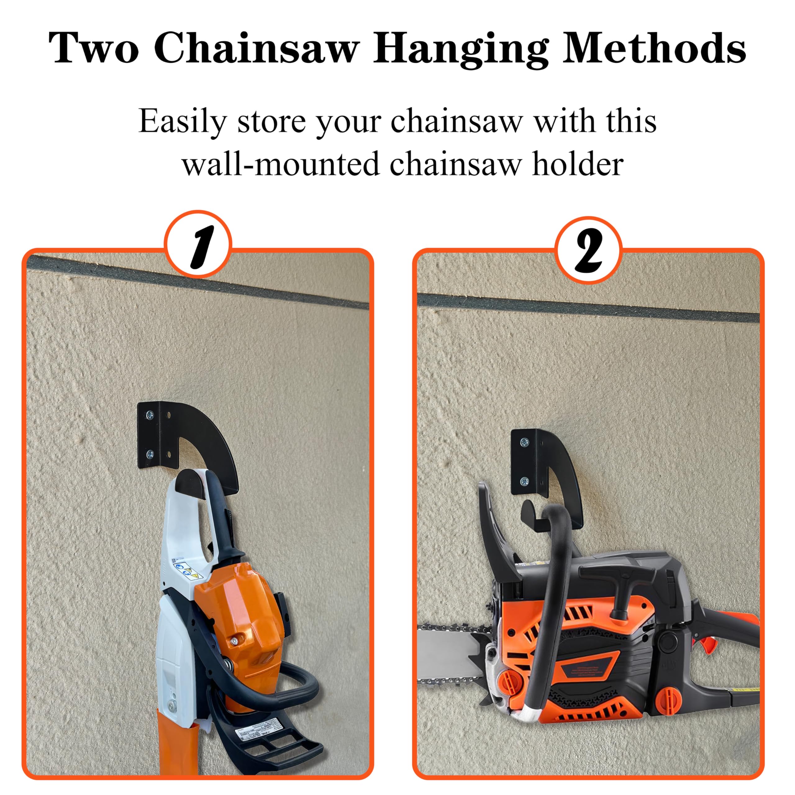 Heavy Duty Metal Chainsaw Wall – обзор и цена Workshop Tools Hanger