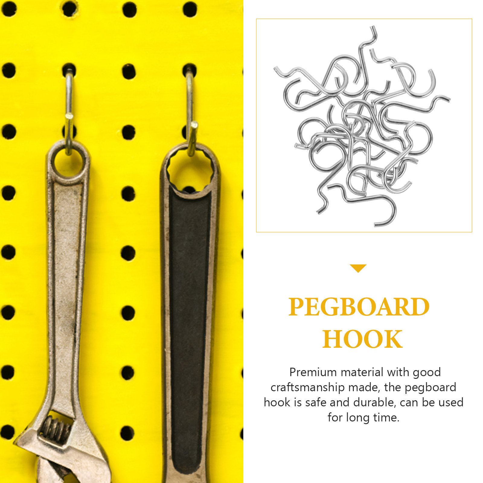 20Pcs High Strength Metal Pegb – обзор и цена Workshop Tools Hanging