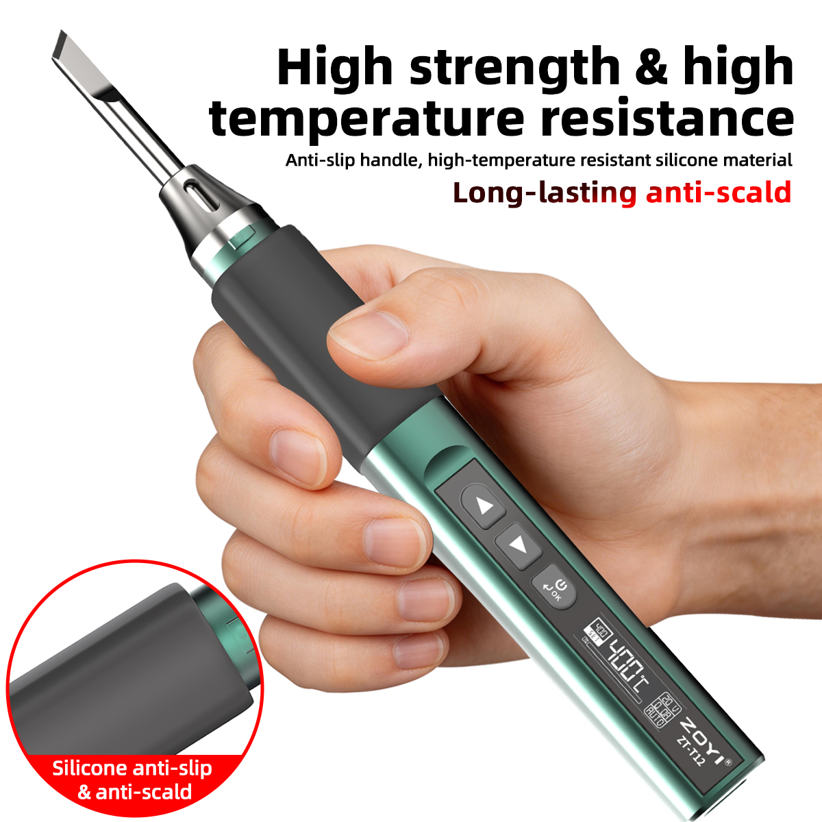 100W Smart Soldering Iron Pen  – обзор и цена Tools Qc