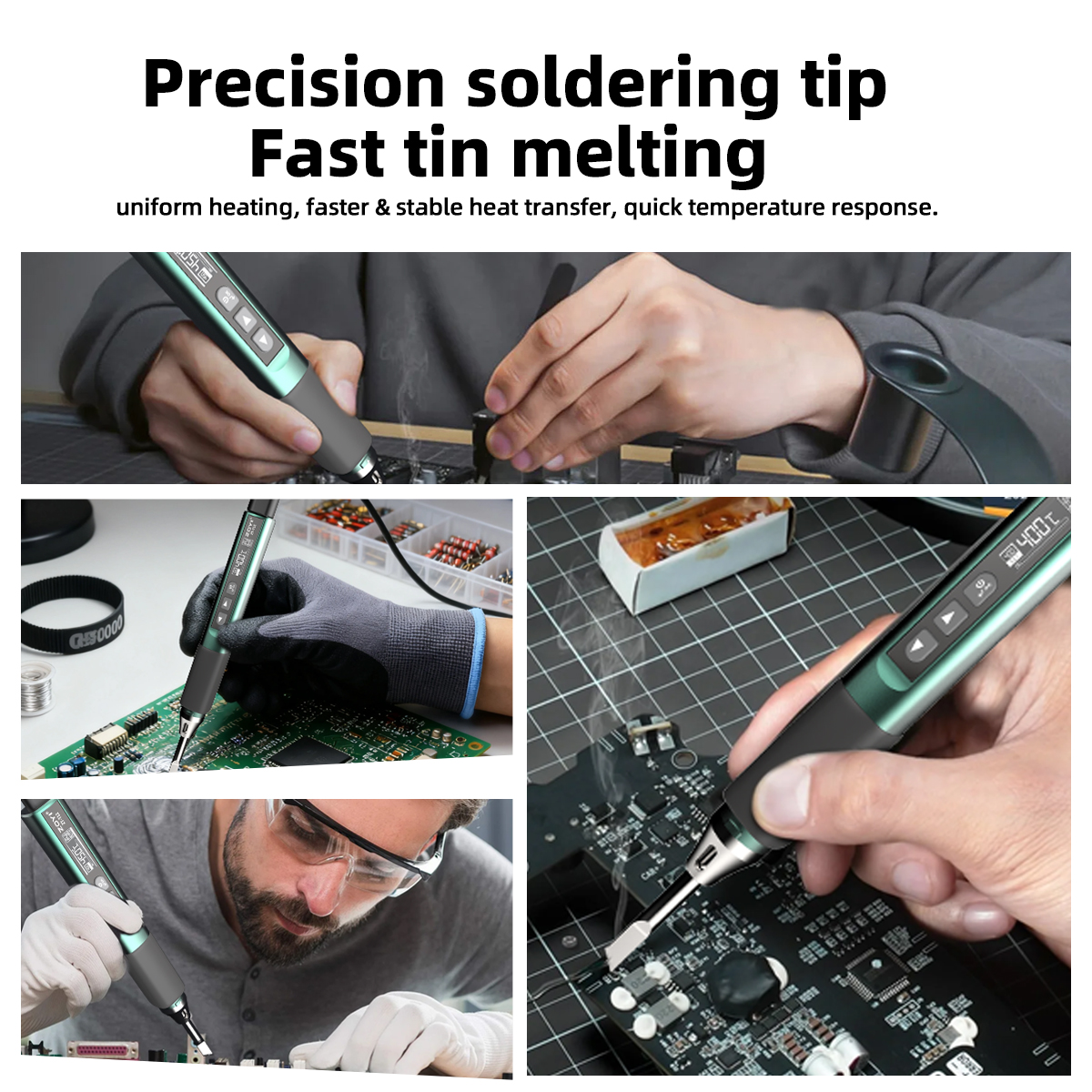 100W Smart Soldering Iron Pen  – обзор и цена Tools Qc