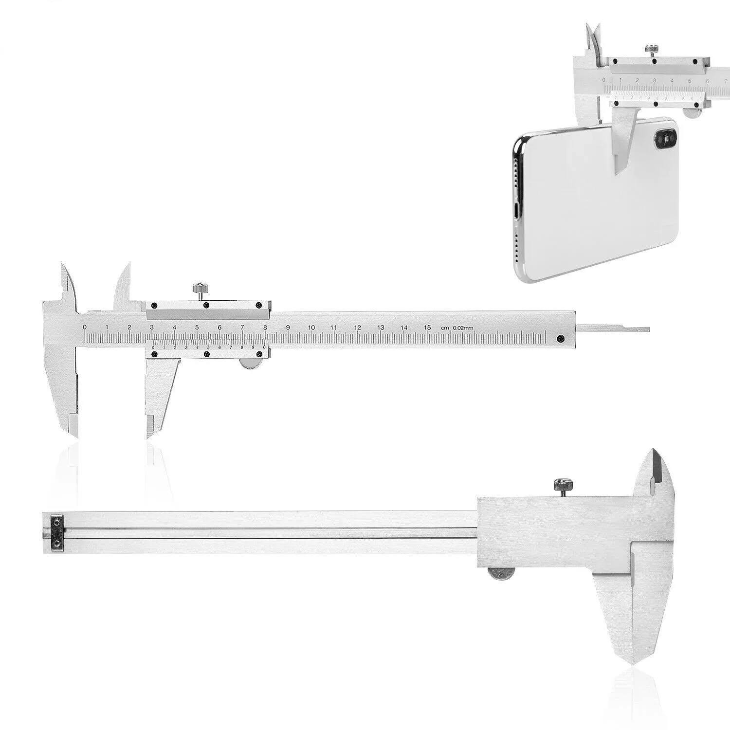 0-150mm Vernier Caliper 0.02mm – обзор и цена Workshop Tools Engineering