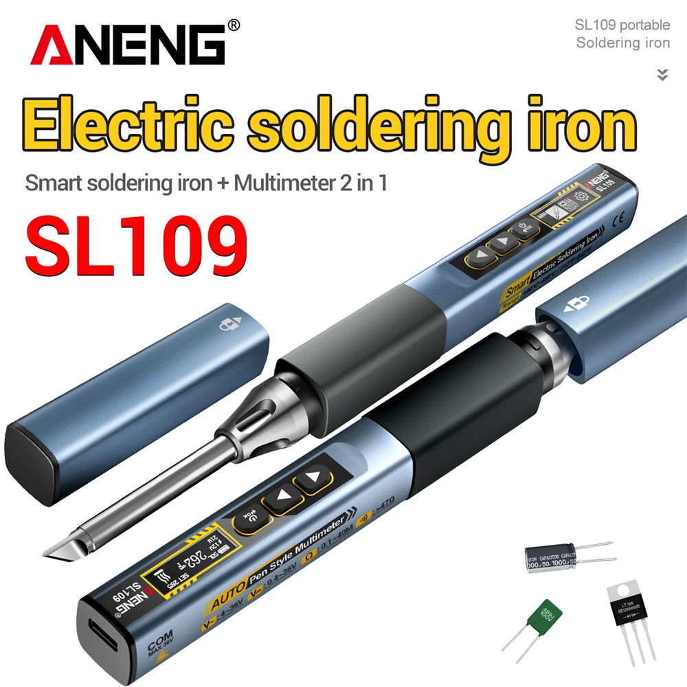 ANENG SL109 rechargeable solde – обзор и цена Tools Qc