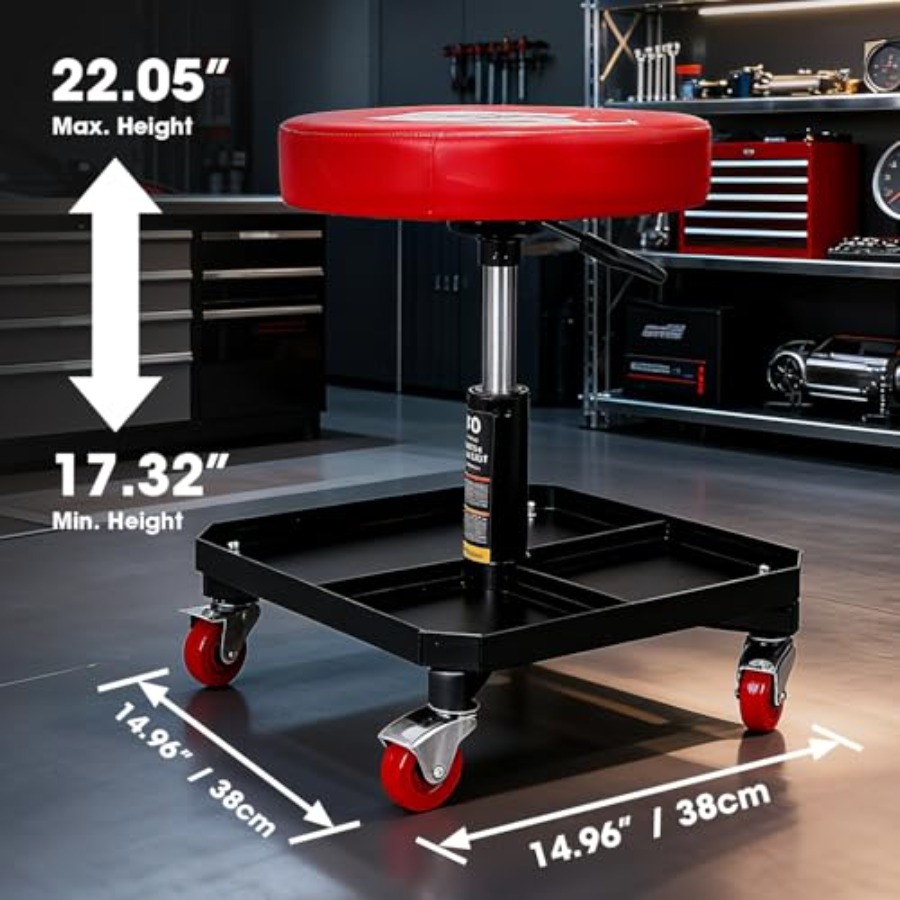 Rolling Mechanic Stool with To – обзор и цена Mechanical Tools In Workshop
