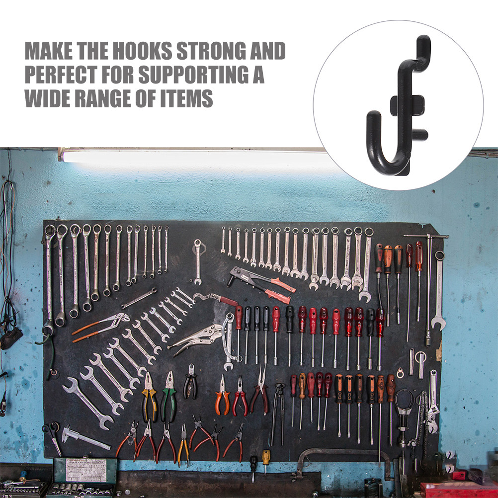 10Pcs Pegboard Hooks Plastic O – обзор и цена Workshop Tools Storage
