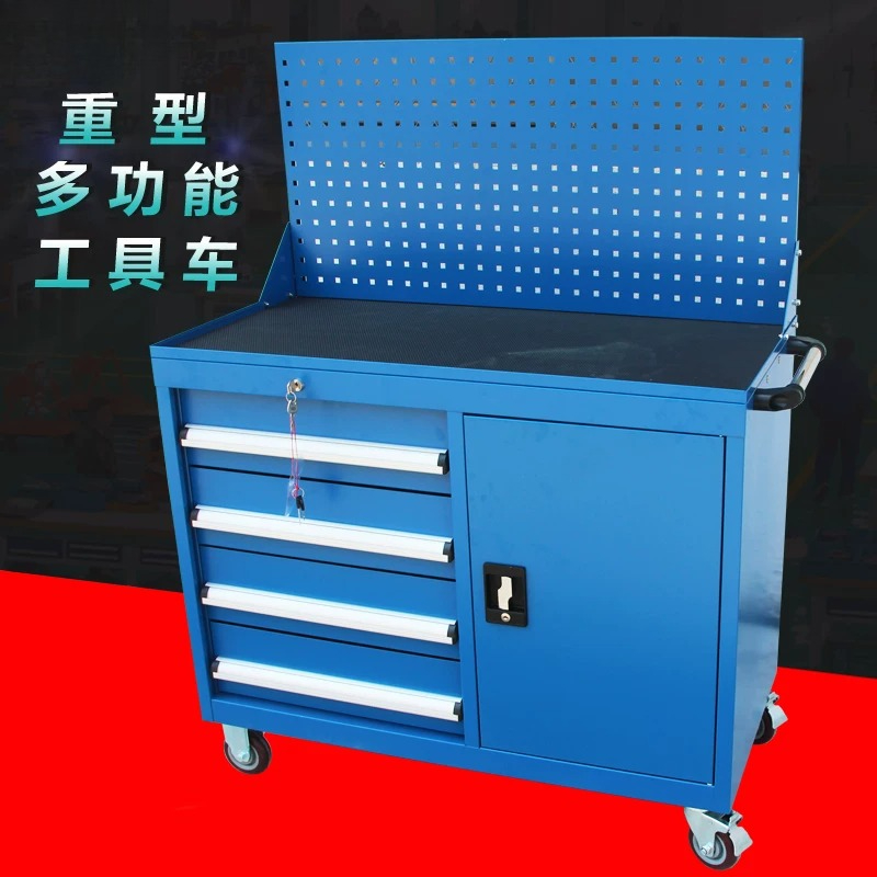 Heavy mobile tool cart trolley – обзор и цена Hand Tools Maintenance Workshop
