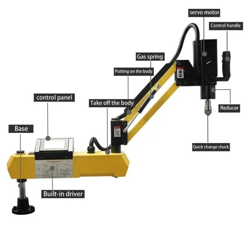 Metal Tapping Machine MR-16 M3 – обзор и цена Workshop Tools Engineering