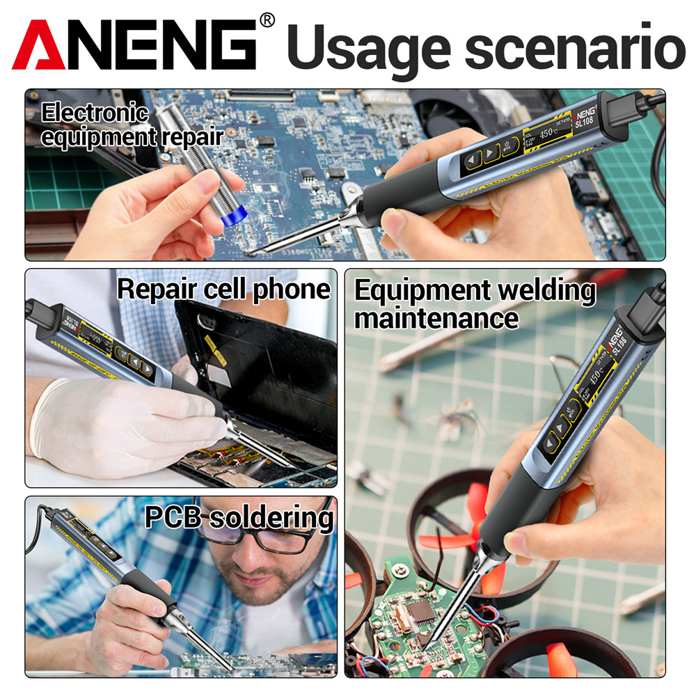 Portable Digital Smart Solderi – обзор и цена Tools Qc