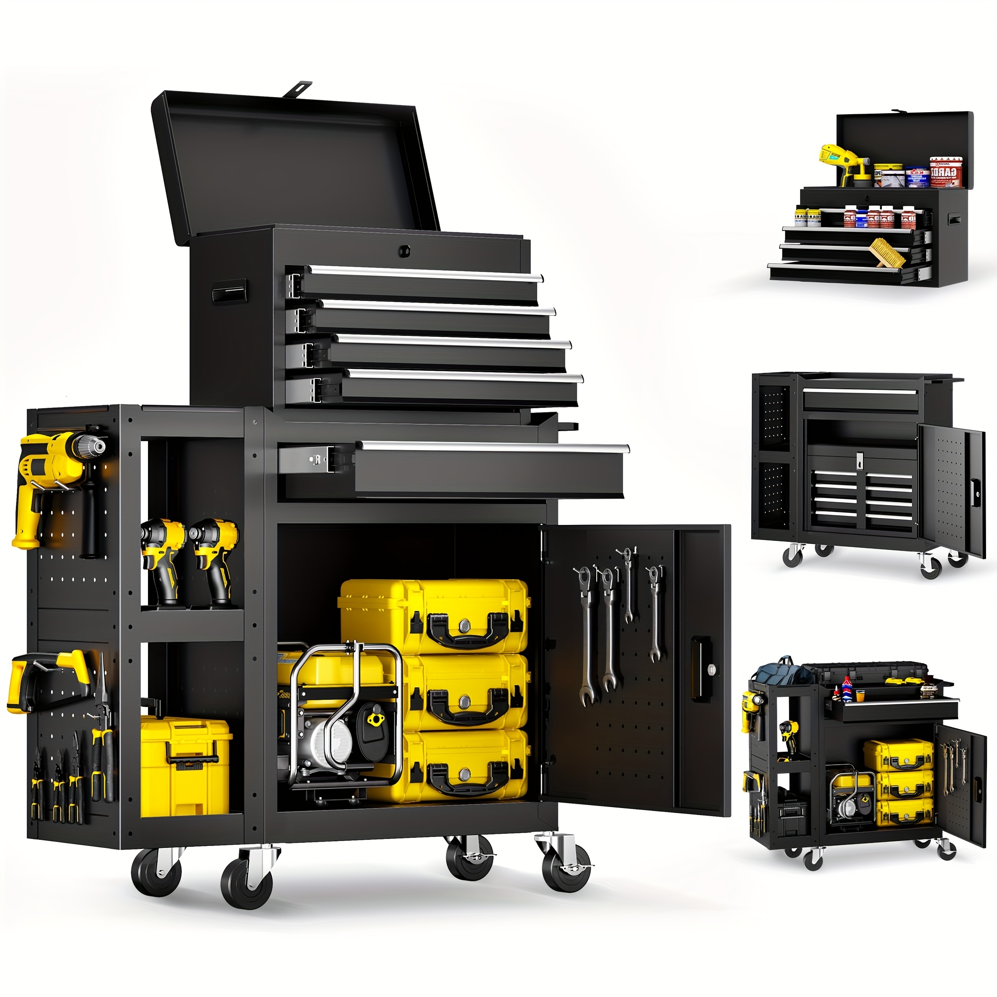 5/8-Drawer Rolling Tool Storag – обзор и цена Workshop Tools Storage