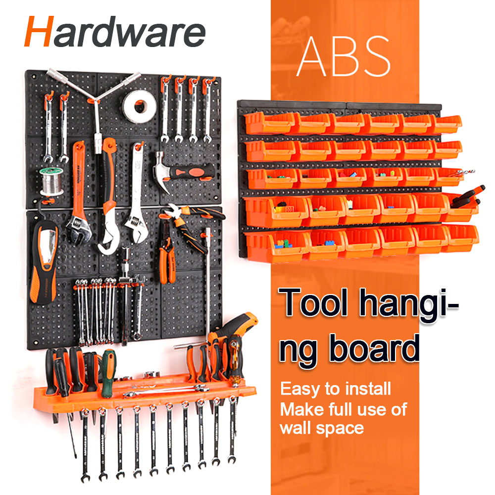Garage Wall Organization Bins  – обзор и цена Workshop Tools Hanging