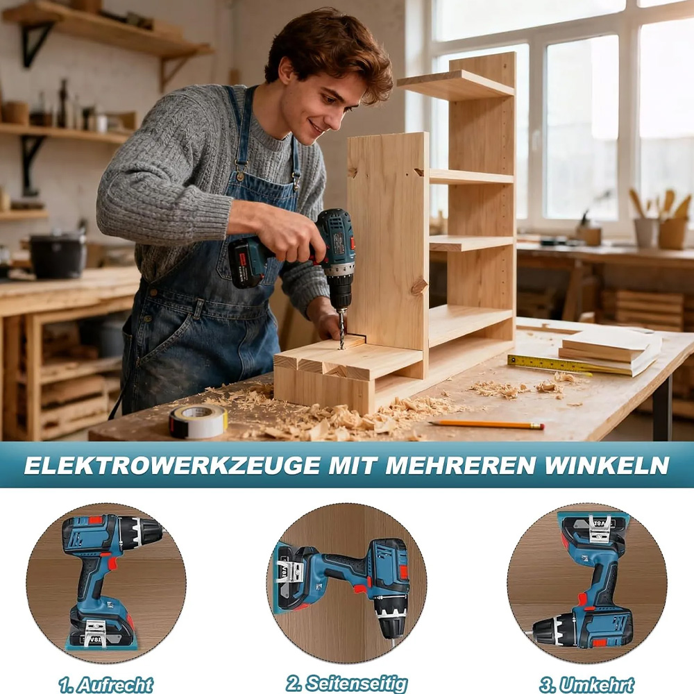 1/5PCS Tool Drill Mount Holder – обзор и цена Workshop Tools Hanger