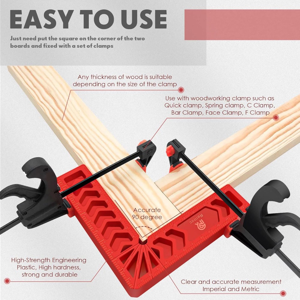90 Degree Positioning Squares, – обзор и цена Angle Clamp 90