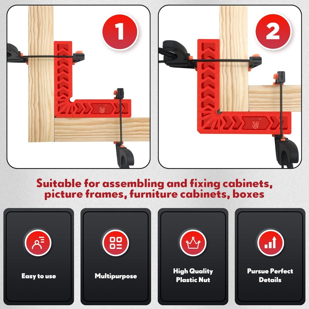 90 Degree Positioning Squares, – обзор и цена Angle Clamp 90