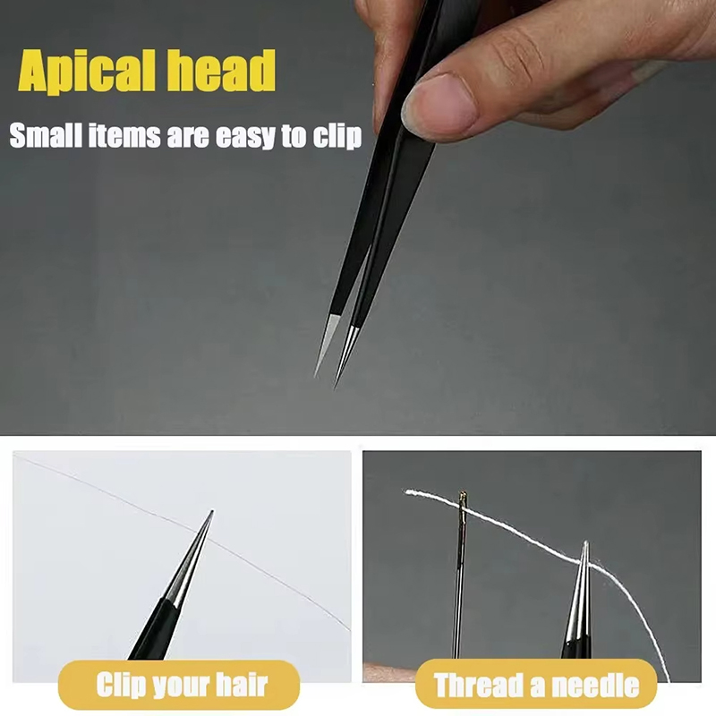 Stainless Steel Black Tweezers – обзор и цена Maintenance Workshop Tools